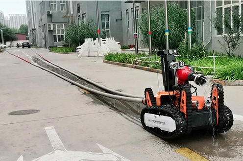 All-terrain Explosion-proof Fire-fighting Reconnaissance Robot