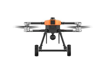 Integrated remote control Land air amphibious drone equipped with a large capacity battery and efficient motor