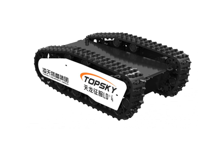 Medium-sized tracked robot chassis