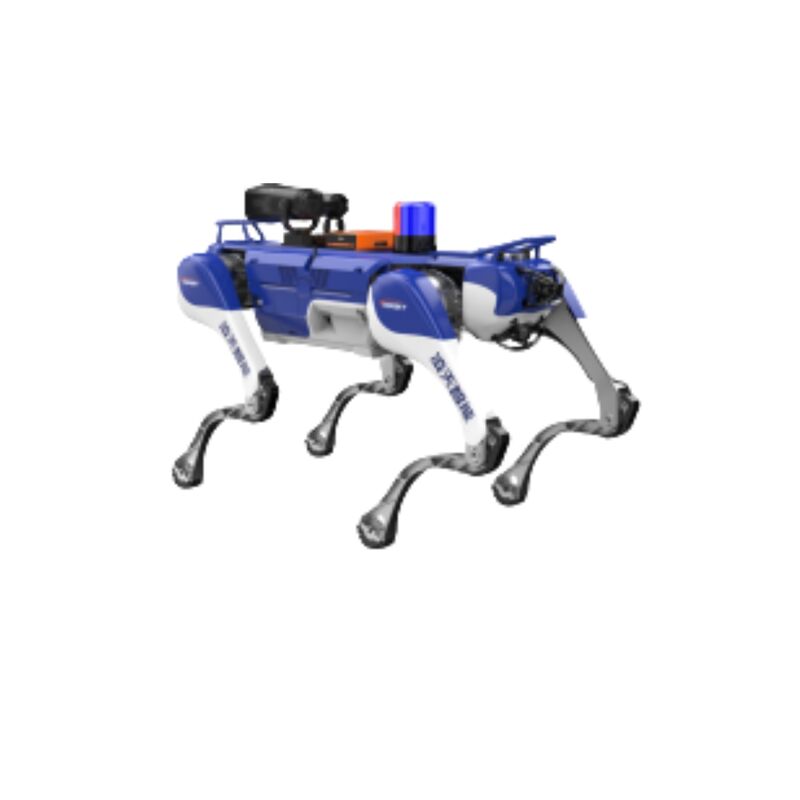 Security Patrol Robot with 4K Ultra HD Camera 120 Minutes Battery Life and Autonomous Following Function for Counter Terrorism