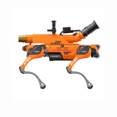 পুলিশ ও সামরিক বাহিনীর জন্য অগ্নি-নির্বাপক চতুষ্কোণ রোবট কুকুর